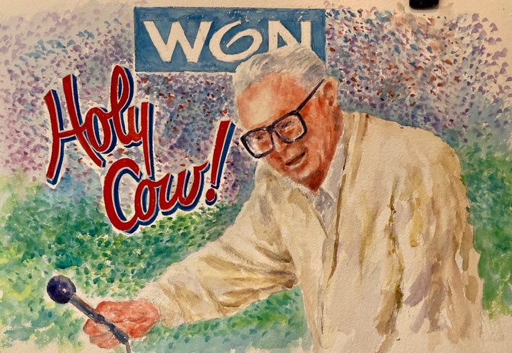 Harry Caray Painting