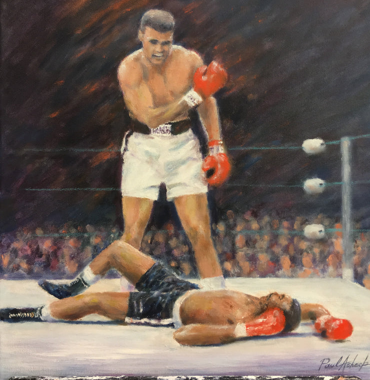 Muhammad ali, ali, greatest boxer, the greatest, Muhammad Ali oil painting, Muhammad Ali print, greatest boxer of all time, gifts for boxers, gifts of art, gifts for guys